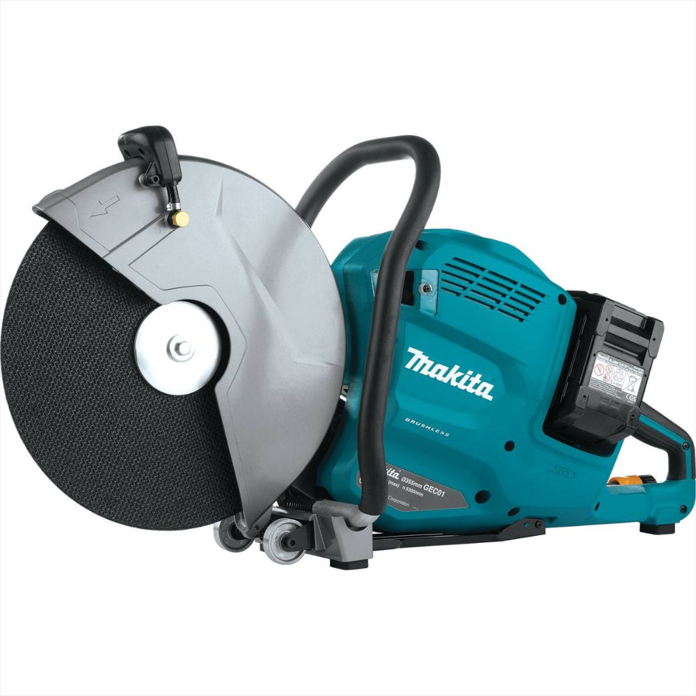Makita GEC01PL 80V max (40V max X2) XGT Brushless 14" Power Cutter Kit, with AFT, Electric Brake (8.0Ah)