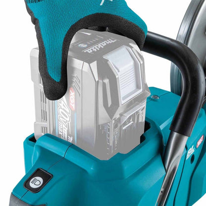 Makita GEC03T 40V max XGT Brushless Cordless 9" Power Cutter Kit, with AFT, Electric Brake (5.0 Ah)