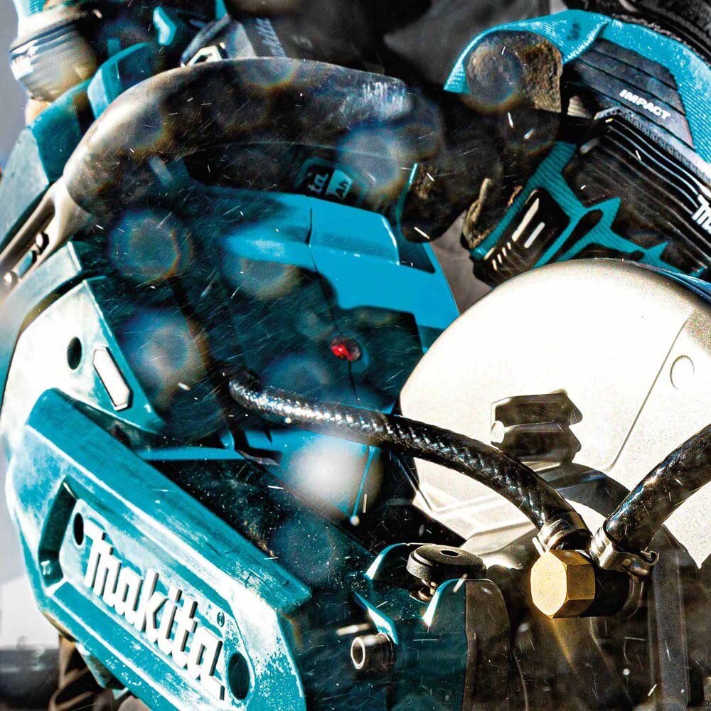 Makita GEC03T 40V max XGT Brushless Cordless 9" Power Cutter Kit, with AFT, Electric Brake (5.0 Ah)