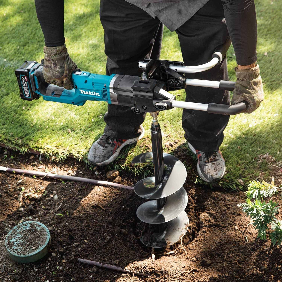 Makita GGD01M1 40V max XGT Earth Auger Kit (4.0Ah)