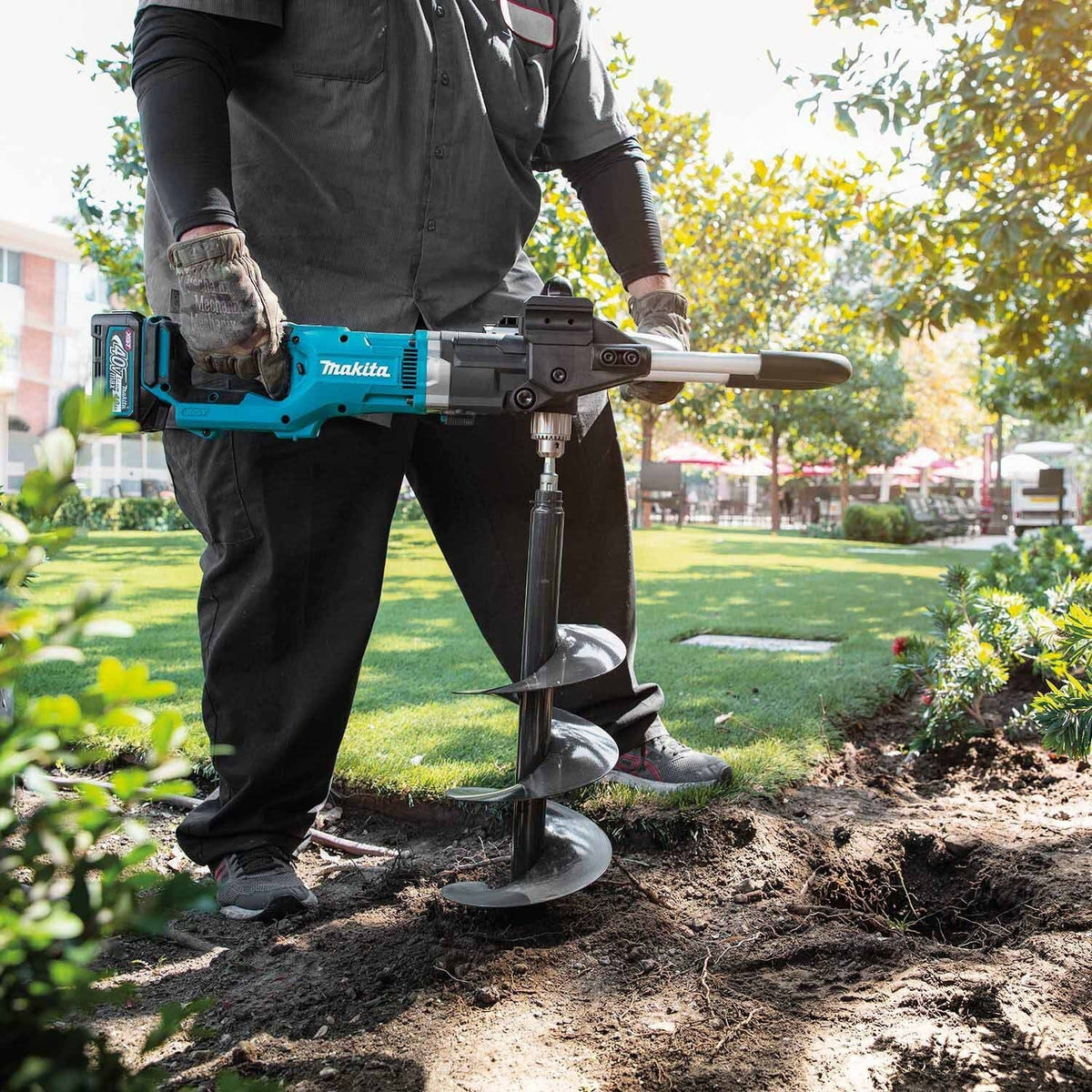 Makita GGD01M1 40V max XGT Earth Auger Kit (4.0Ah)