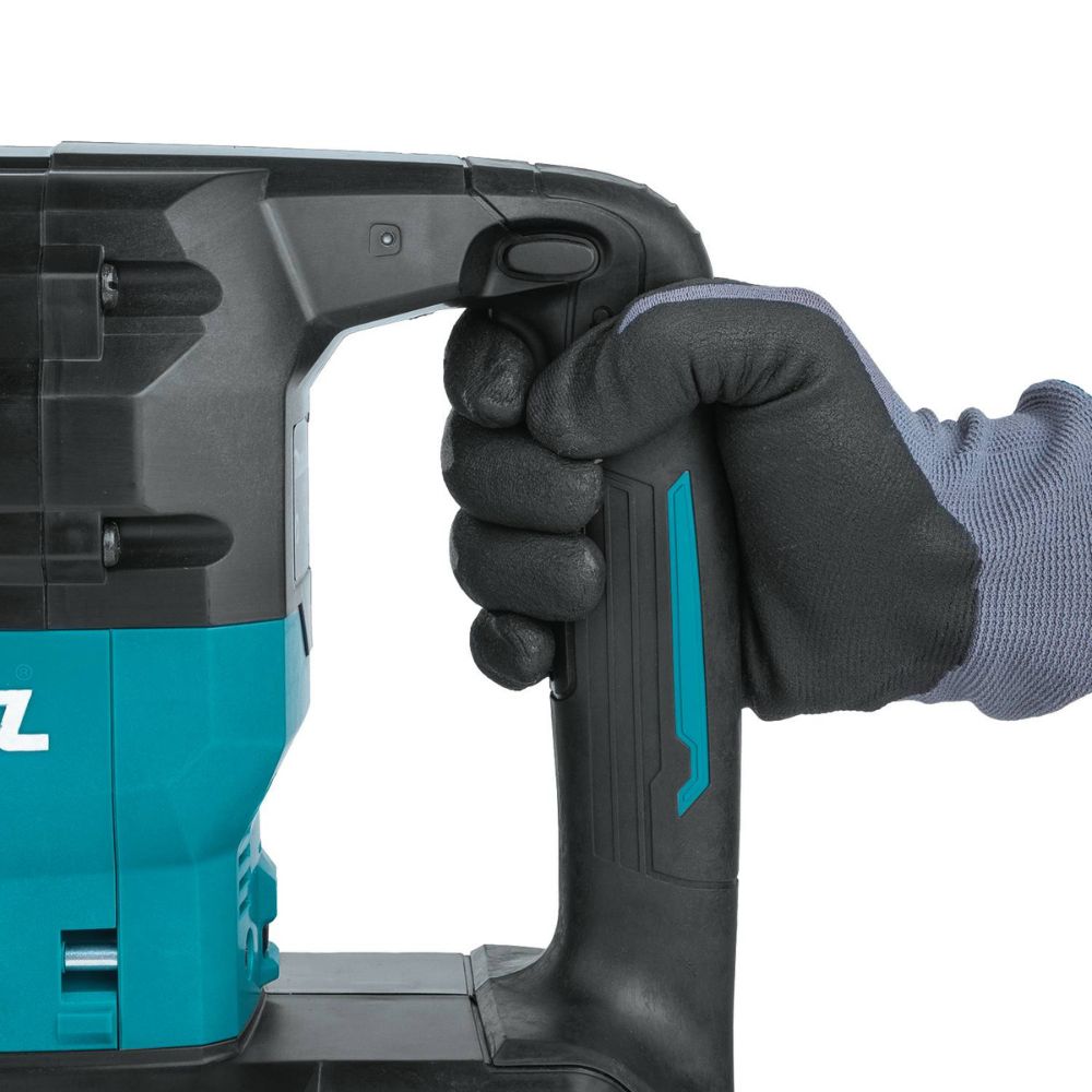Makita GMH02PM 80V max (40V max X2) XGT Brushless 28 lb. AVT Demolition Hammer Kit, accepts SDS-MAX bits, dual port charger, AWS Capable, case (4.0Ah)