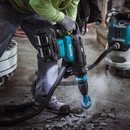 Makita GMH02PM 80V max (40V max X2) XGT Brushless 28 lb. AVT Demolition Hammer Kit, accepts SDS-MAX bits, dual port charger, AWS Capable, case (4.0Ah)