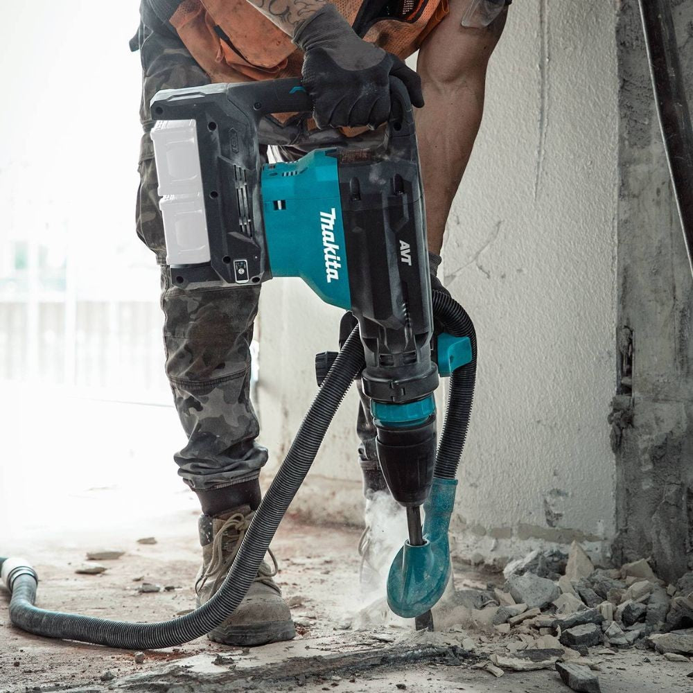 Makita GMH02Z 80V max (40V max X2) XGT Brushless 28 lb. AVT Demolition Hammer, accepts SDS-MAX bits, AWS Capable (Tool Only)