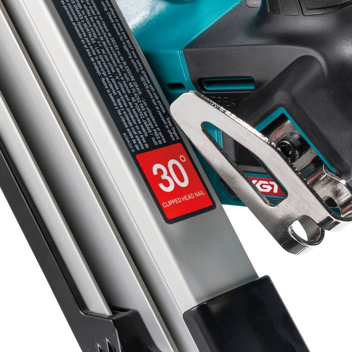 Makita GNB01Z 40V Max XGT Brushless Cordless 30 Degree Clipped Head 3-1/2" Framing Nailer Tool Only