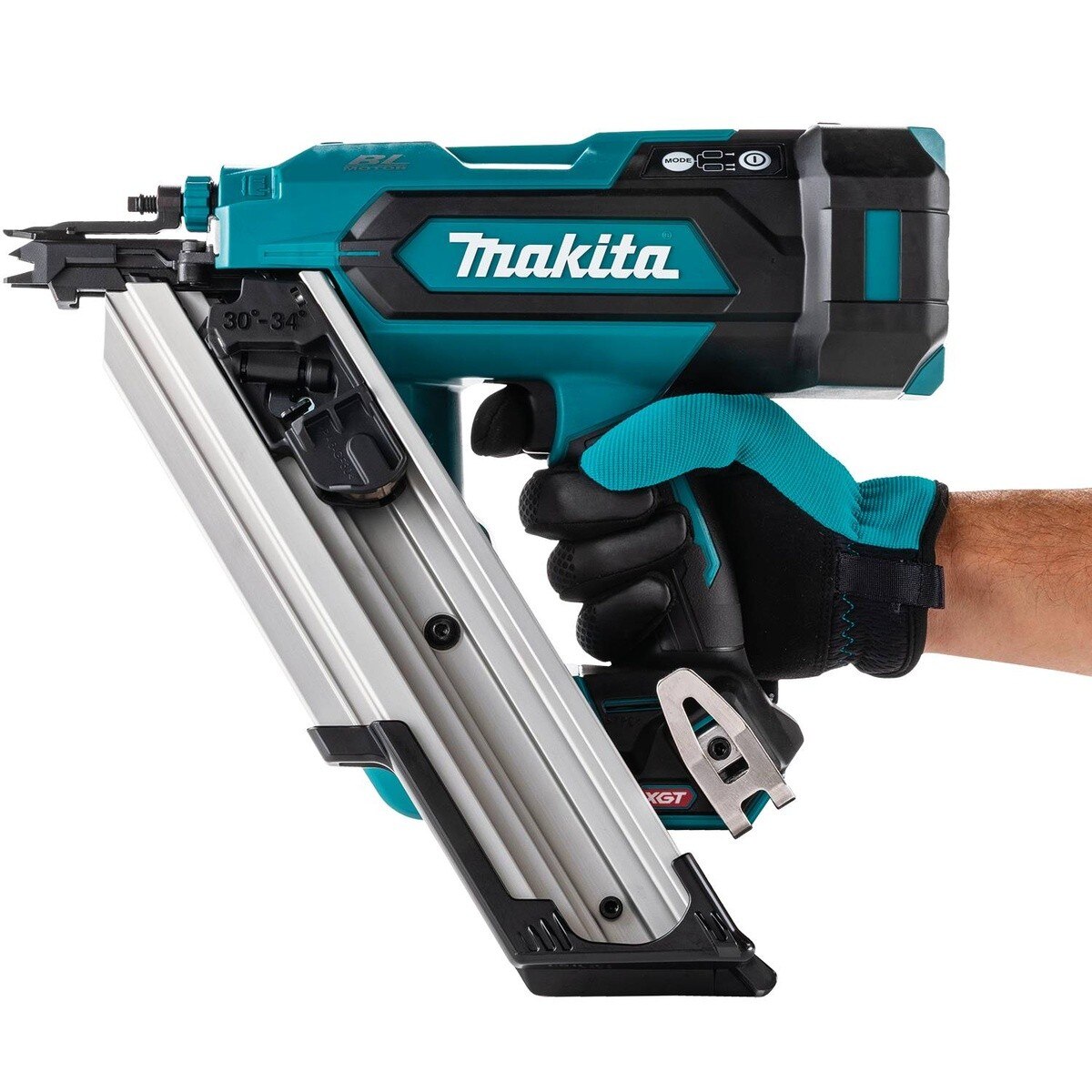 Makita GNB01Z 40V Max XGT Brushless Cordless 30 Degree Clipped Head 3-1/2" Framing Nailer Tool Only