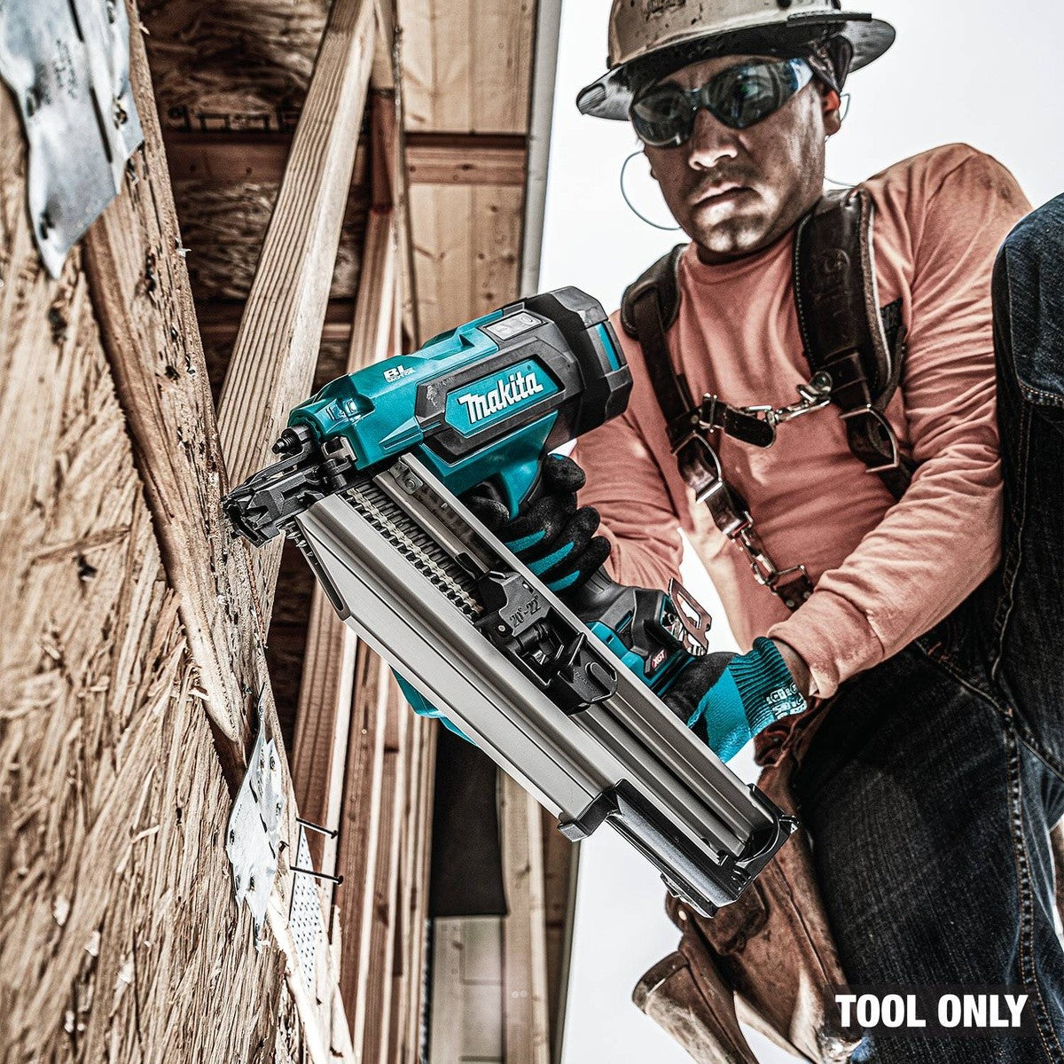 Makita GNB02Z 40V Max XGT Brushless Cordless 21 Degree Full Round Head 3-1/2" Framing Nailer (Tool Only)