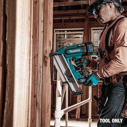 Makita GNB02Z 40V Max XGT Brushless Cordless 21 Degree Full Round Head 3-1/2" Framing Nailer (Tool Only)