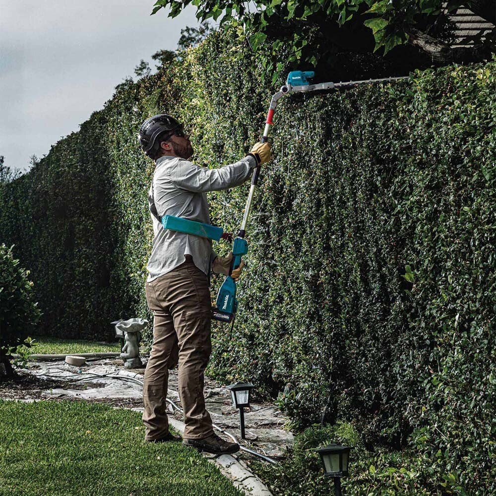 Makita GNU01M1 40V max XGT Brushless Cordless 24" Articulating Pole Hedge Trimmer Kit (4.0Ah)