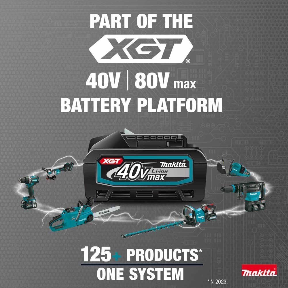 Makita GNU01M1 40V max XGT Brushless Cordless 24" Articulating Pole Hedge Trimmer Kit (4.0Ah)