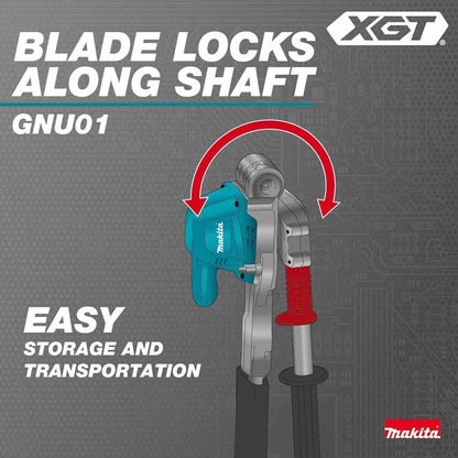 Makita GNU01Z 40V max XGT Brushless Cordless 24" Articulating Pole Hedge Trimmer (Tool Only)