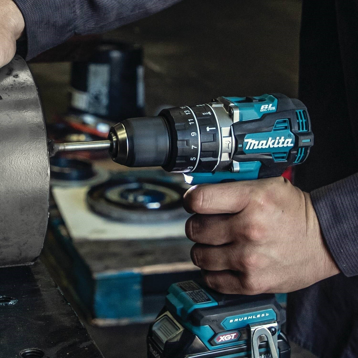Makita GPH02D 40V max XGT® Compact 1/2" Hammer Driver-Drill Kit (2.5Ah)