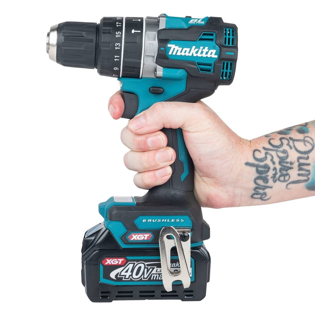 Makita GPH02D 40V max XGT® Compact 1/2" Hammer Driver-Drill Kit (2.5Ah)