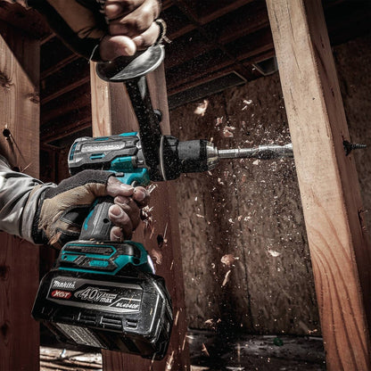 Makita GPH03SU1 40V max XGT Brushless Cordless 3-Speed 1/2" Hammer Driver-Drill Kit (4.0Ah Battery)