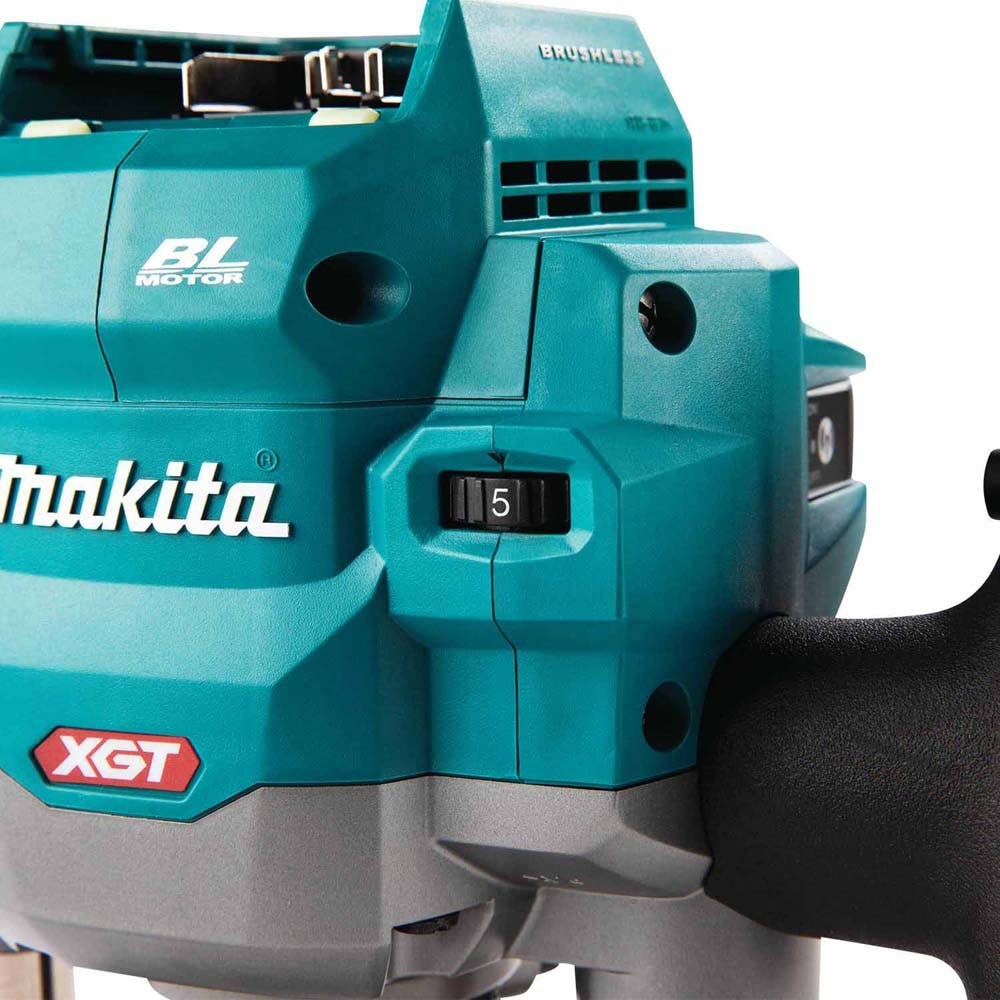 Makita GPR01Z 40V max XGT Brushless Cordless 2-1/4 Maximum HP Plunge Router (Tool Only)