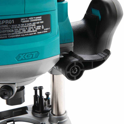 Makita GPR01Z 40V max XGT Brushless Cordless 2-1/4 Maximum HP Plunge Router (Tool Only)
