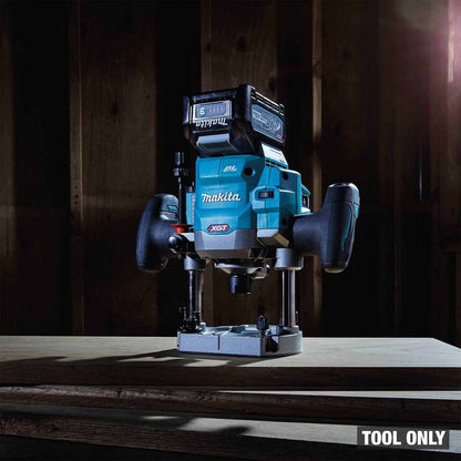 Makita GPR01Z 40V max XGT Brushless Cordless 2-1/4 Maximum HP Plunge Router (Tool Only)