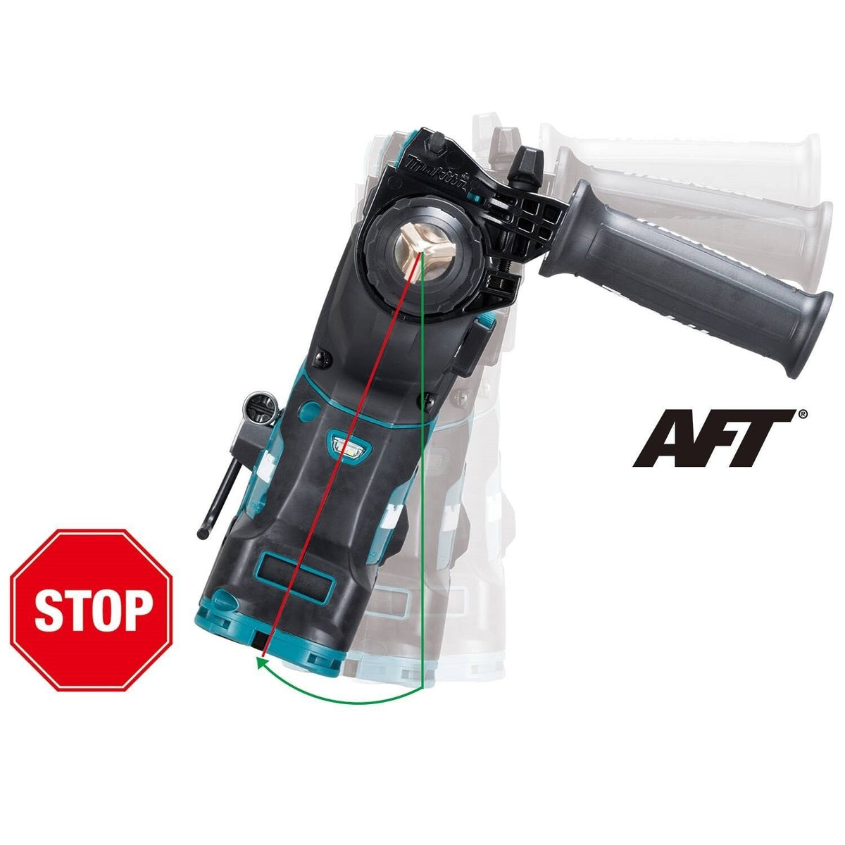 Makita GRH02Z 40V max XGT® 1-1/8" AVT® Rotary Hammer