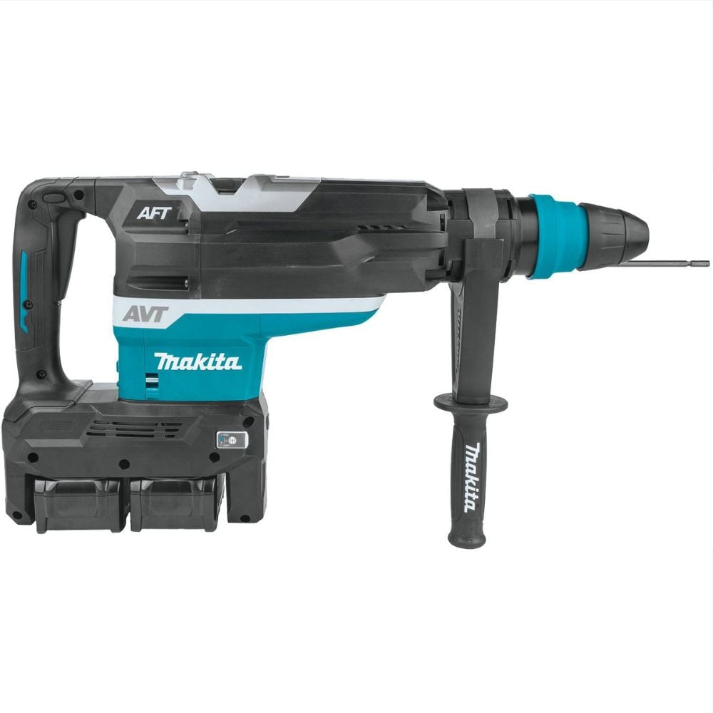 Makita GRH06PM 80V max (40V max X2) XGT Brushless 2" AVT Rotary Hammer Kit, accepts SDS-MAX bits, AFT, dual port charge, AWS Capable, case (4.0Ah)