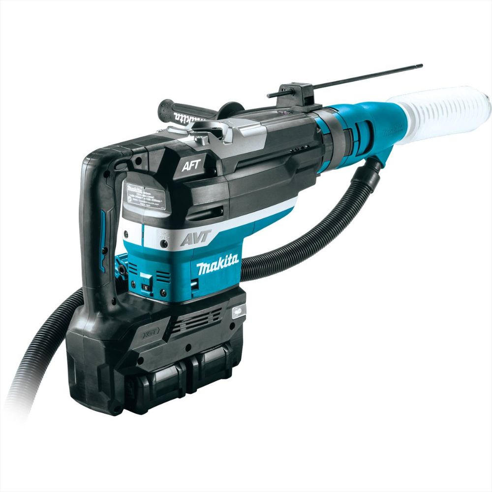 Makita GRH06PM 80V max (40V max X2) XGT Brushless 2" AVT Rotary Hammer Kit, accepts SDS-MAX bits, AFT, dual port charge, AWS Capable, case (4.0Ah)