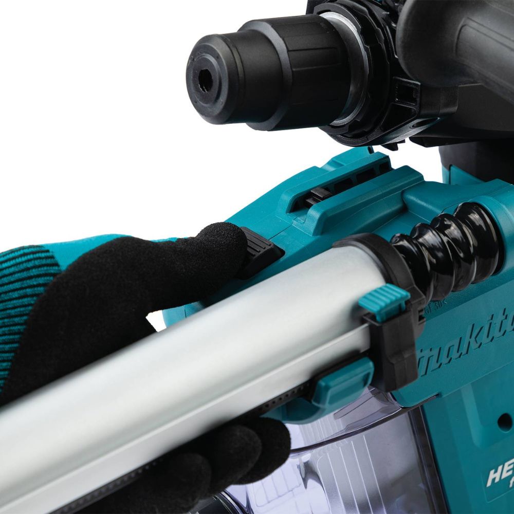 Makita GRH08M1W 40V max XGT Brushless Cordless 1-3/16" AVT Rotary Hammer Kit w/Dust Extractor, accepts SDS-PLUS bits, AFT, AWS Capable (4.0Ah)