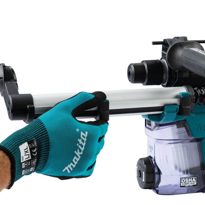 Makita GRH08M1W 40V max XGT Brushless Cordless 1-3/16" AVT Rotary Hammer Kit w/Dust Extractor, accepts SDS-PLUS bits, AFT, AWS Capable (4.0Ah)
