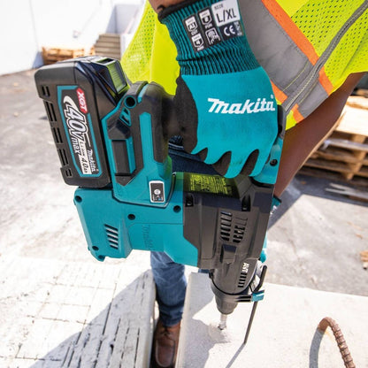Makita GRH08M1 40V max XGT Brushless Cordless 1-3/16" AVT Rotary Hammer Kit, accepts SDS-PLUS bits, AFT, AWS Capable, bag, with one battery (4.0Ah)