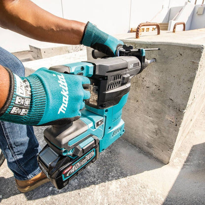 Makita GRH08M1 40V max XGT Brushless Cordless 1-3/16" AVT Rotary Hammer Kit, accepts SDS-PLUS bits, AFT, AWS Capable, bag, with one battery (4.0Ah)
