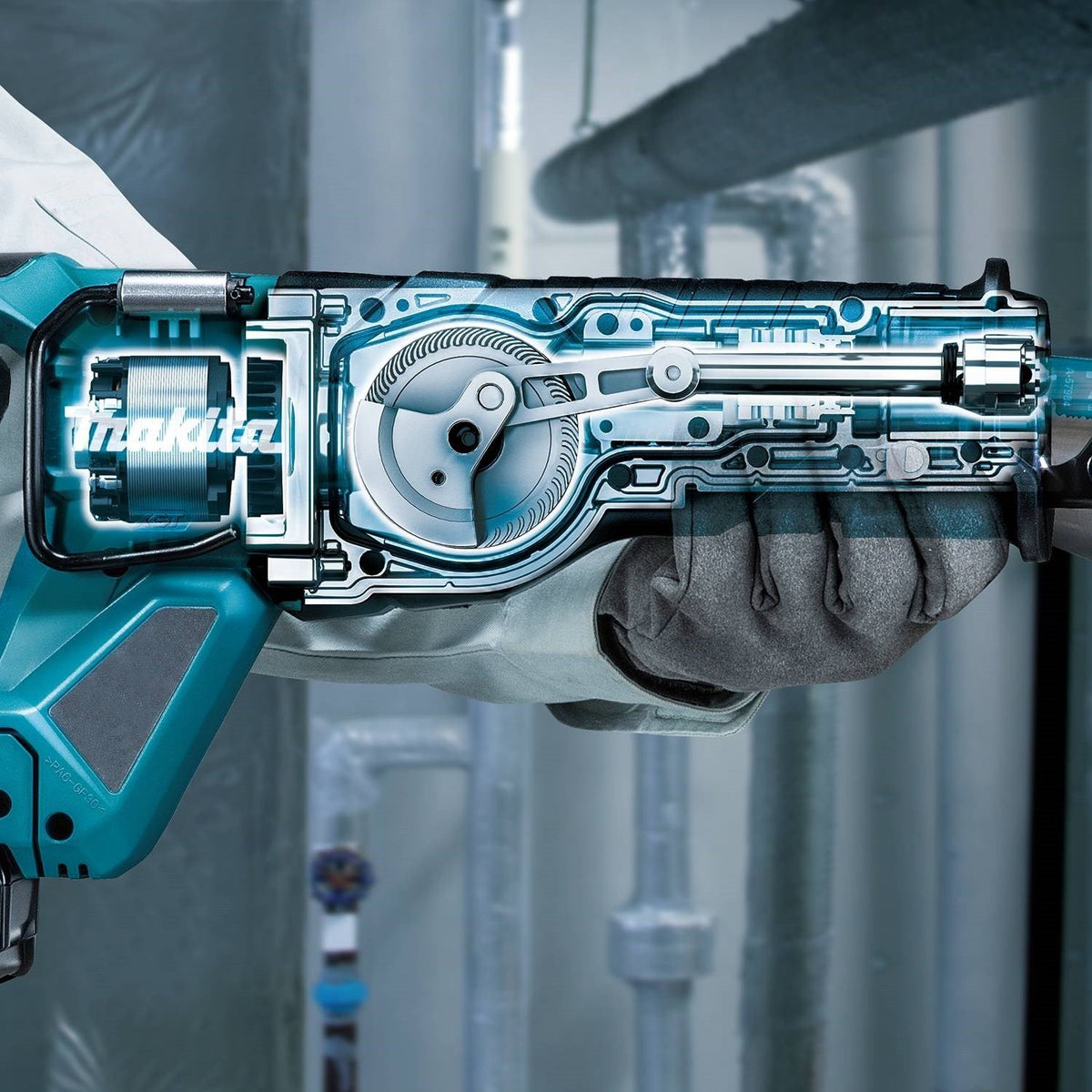 Makita GRJ01M1 40V max XGT® Recipro Saw Kit, 4.0Ah