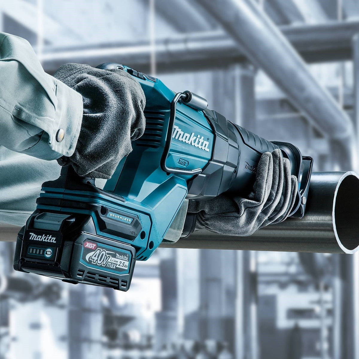 Makita GRJ01M1 40V max XGT® Recipro Saw Kit, 4.0Ah