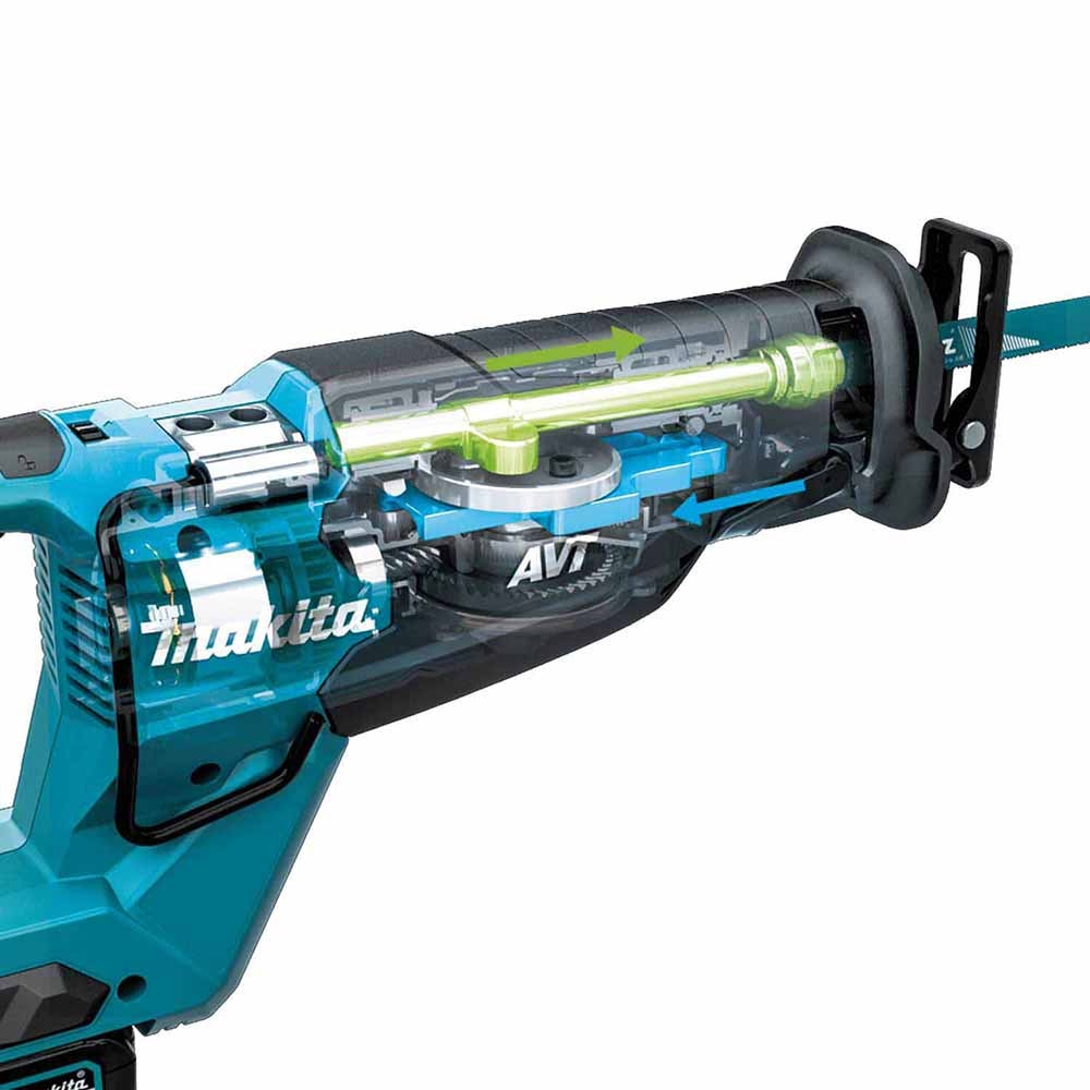 Makita GRJ02M1 40V max XGT Brushless Cordless AVT Orbital Reciprocating Saw Kit (4.0Ah)