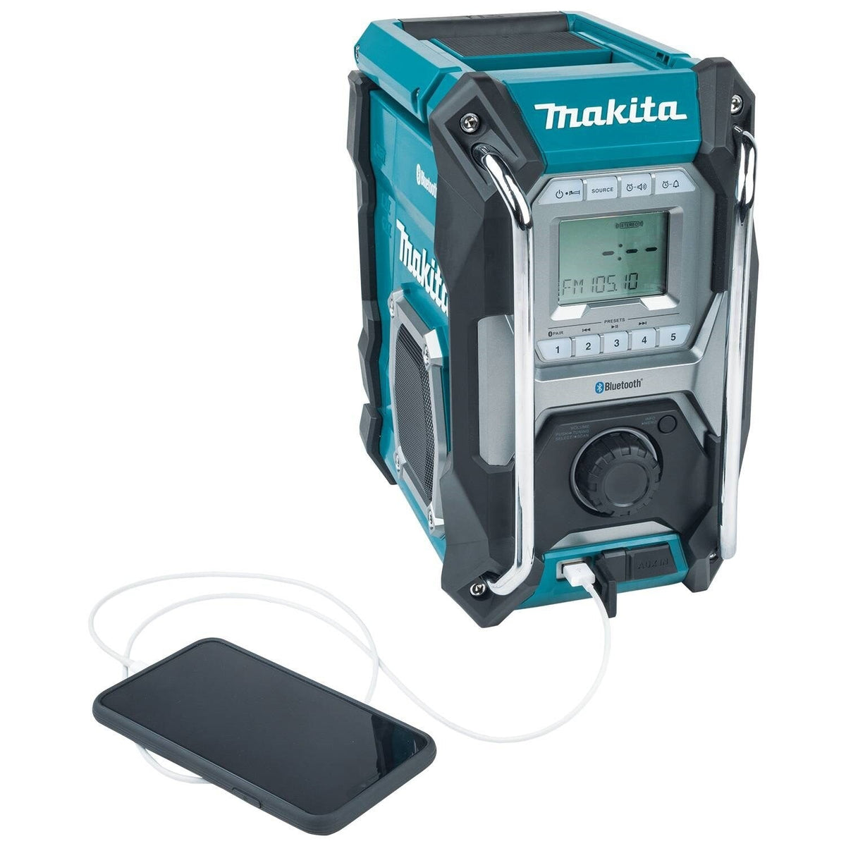 Makita GRM02 40V max XGT® Bluetooth® Job Site Radio, Tool Only