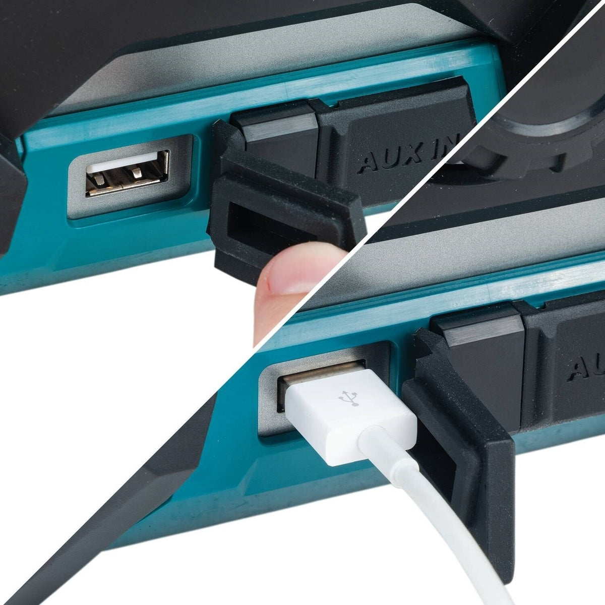 Makita GRM02 40V max XGT® Bluetooth® Job Site Radio, Tool Only