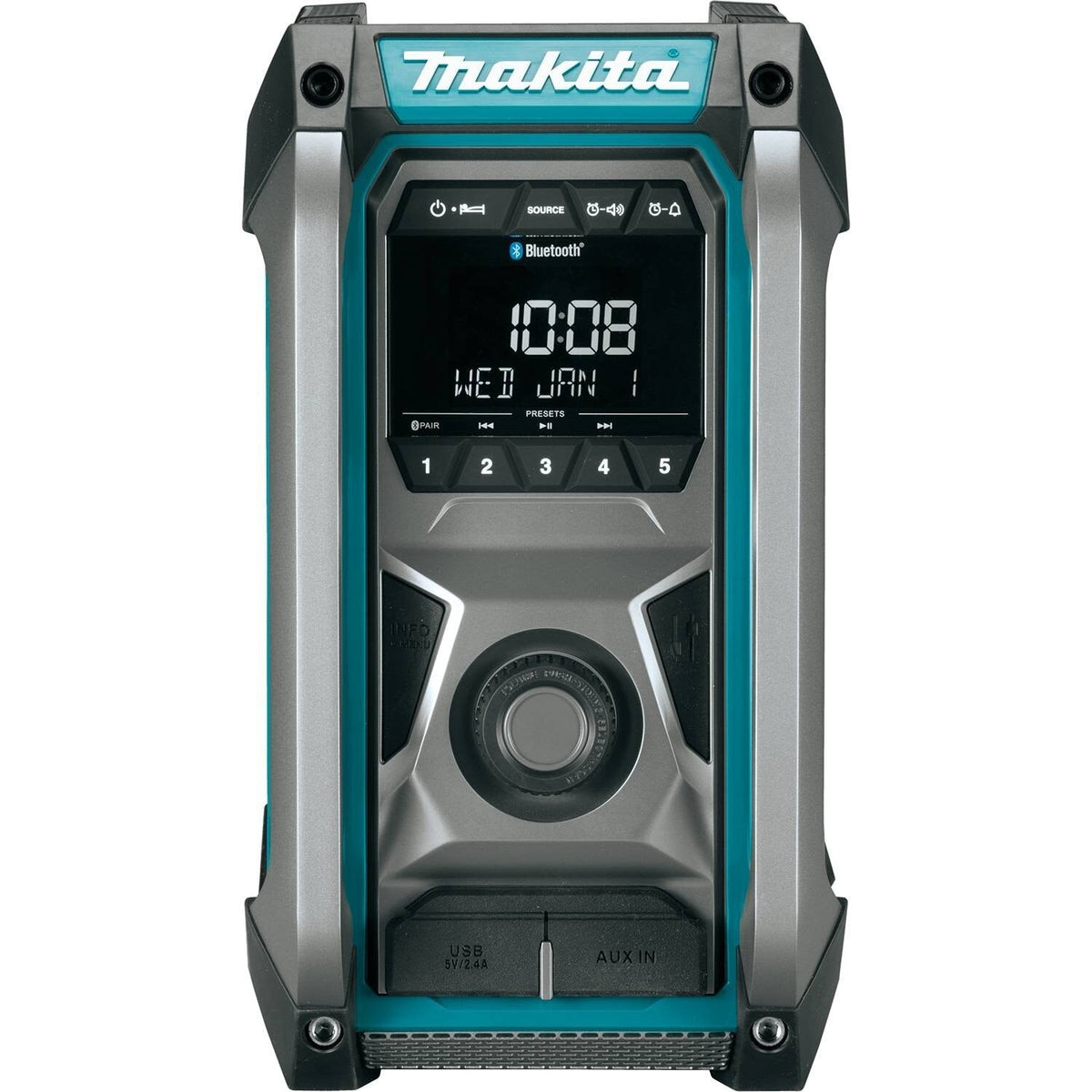 Makita GRM03 40V max XGT Cordless Bluetooth Job Site Radio, Tool Only