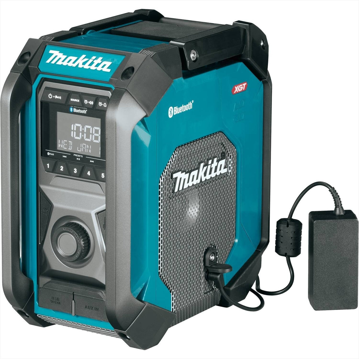 Makita GRM03 40V max XGT Cordless Bluetooth Job Site Radio, Tool Only