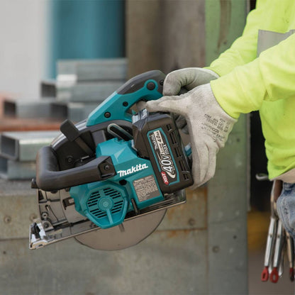 Makita GSC01M1 40V max XGT Brushless Cordless 7-1/4" Metal Cutting Saw Kit, with Electric Brake and Chip Collector (4.0Ah)