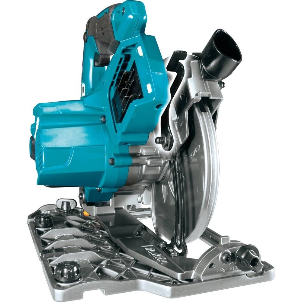 Makita GSH02M1 40V max XGT Brushless Cordless 7-1/4" Circular Saw Kit, guide rail compatible base, AWS Capable, bag, with one battery (4.0Ah)