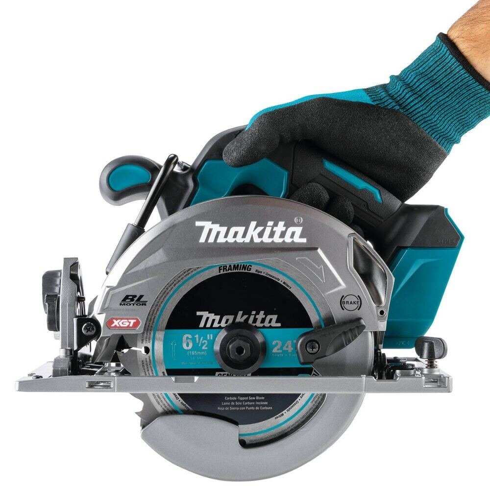 Makita GSH05M1 40V max XGT Brushless Cordless 6-1/2" Circular Saw Kit, AWS Capable (4.0Ah)