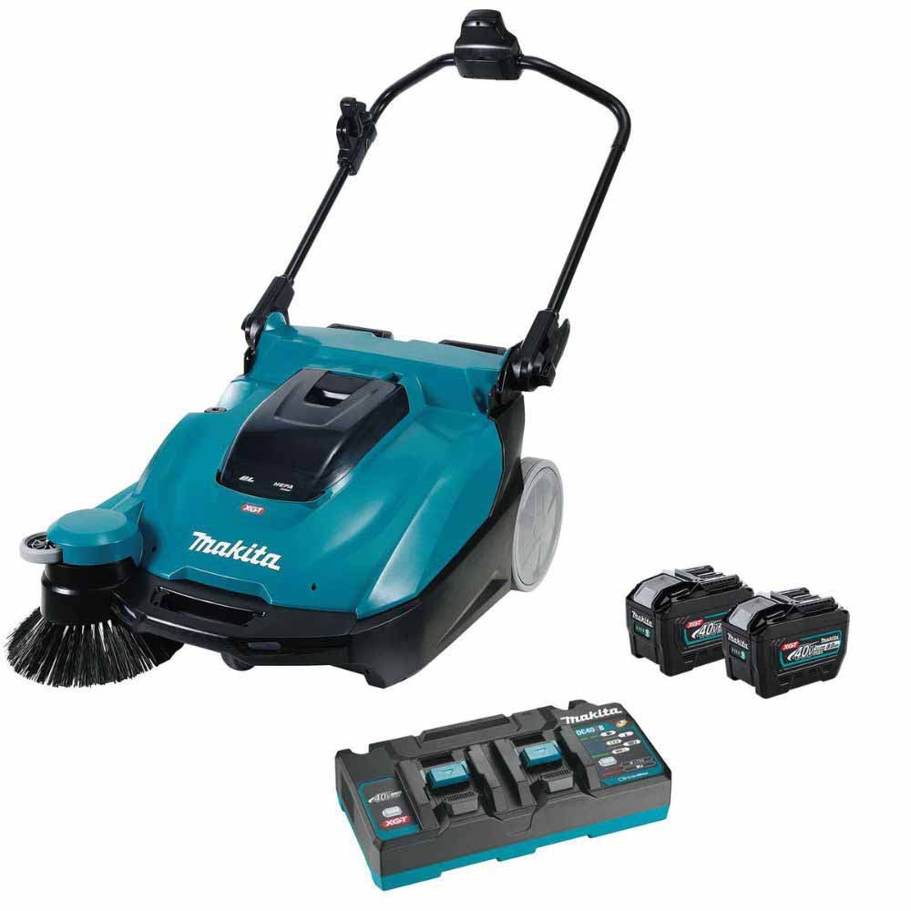Makita GSV01PL 40V max XGT 25-1/2" Cordless Vacuum Sweeper Kit (8.0Ah)