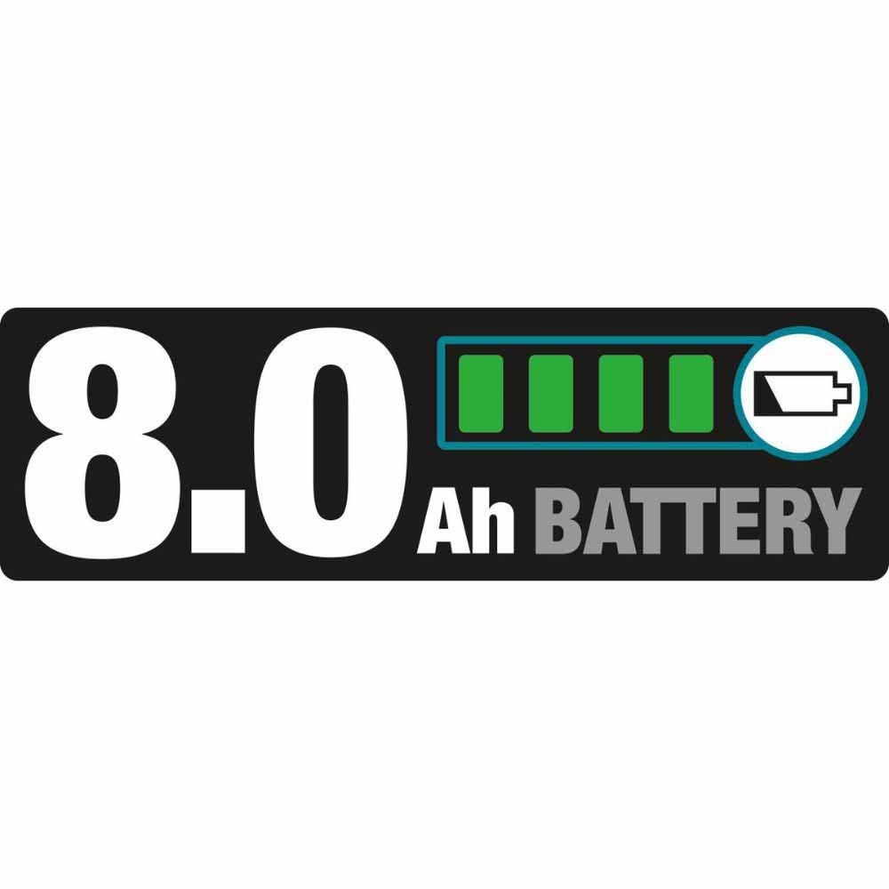 Makita GSV01PL 40V max XGT 25-1/2" Cordless Vacuum Sweeper Kit (8.0Ah)