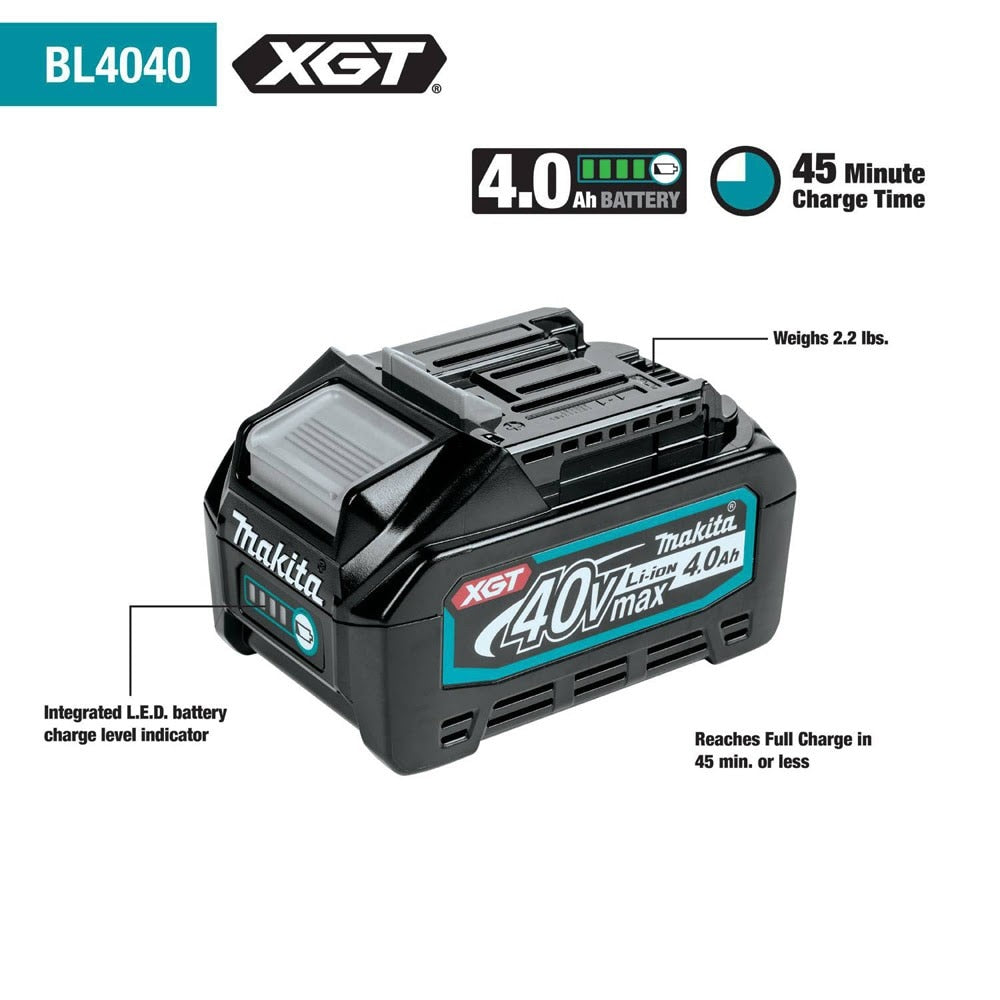 Makita GT501M 40V max XGT Brushless Cordless 5-Pc. Combo Kit (4.0Ah)