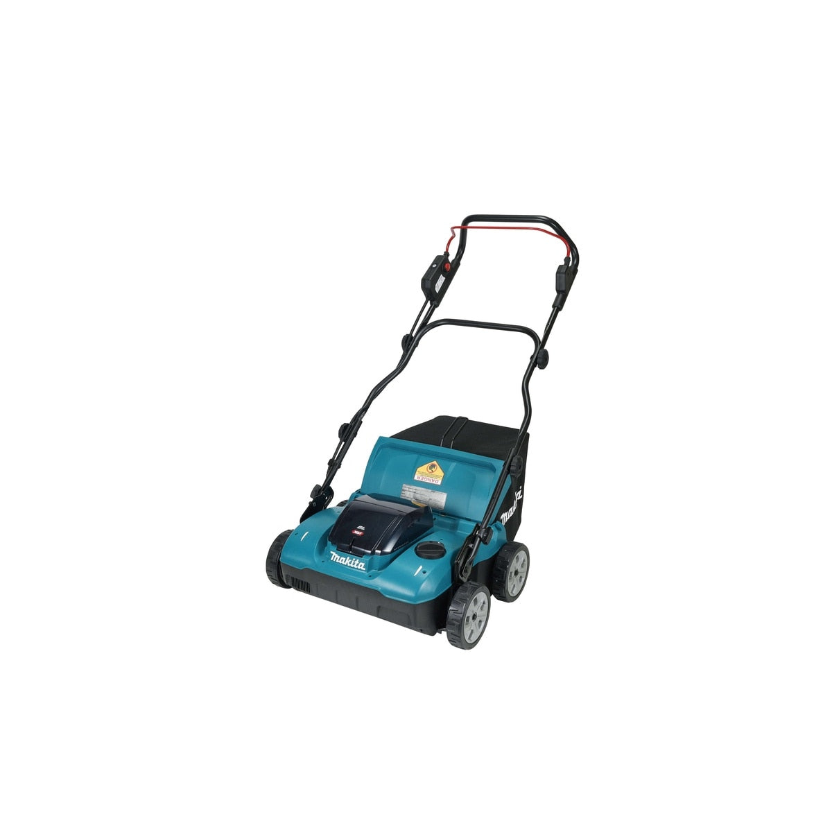 Makita GVU01SM 40V max XGT Brushless Cordless 15 in Dethatcher Scarifier Kit (2 4.0Ah Batteries)