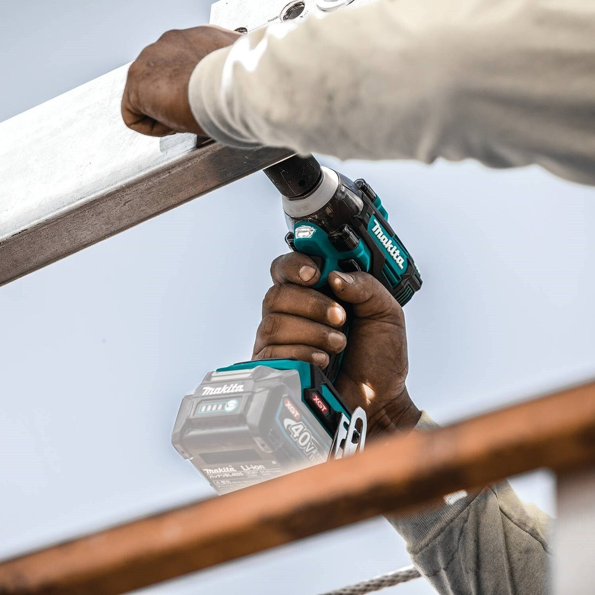 Makita GWT04Z 40V max XGT® Impact Wrench w/ Friction Ring Anvil, Tool Only