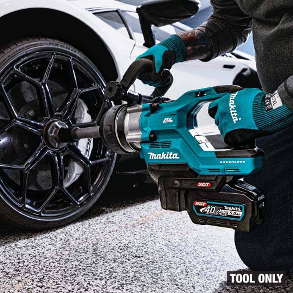 Makita GWT10Z 40V max XGT Brushless 4-Sp 1" Sq. Drive Anvil Impact Wrench w/ Friction Ring,Tool Only