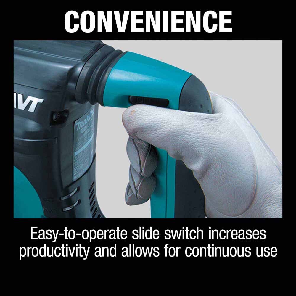 Makita HM0871C 12 lb. AVT Demolition Hammer, accepts SDS-MAX bits, Variable Speed, Case