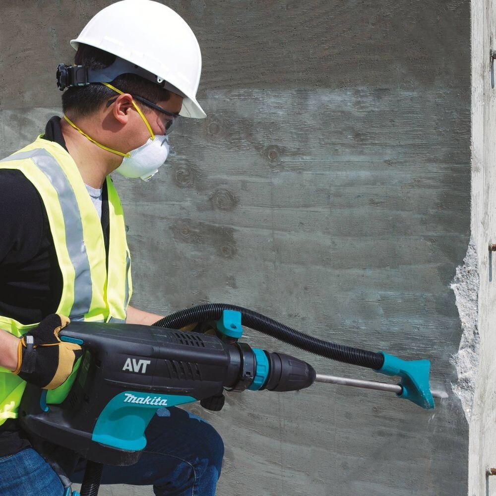 Makita HM1213C 23 lb. AVT Demolition Hammer, accepts SDS-MAX bits, var. spd., case