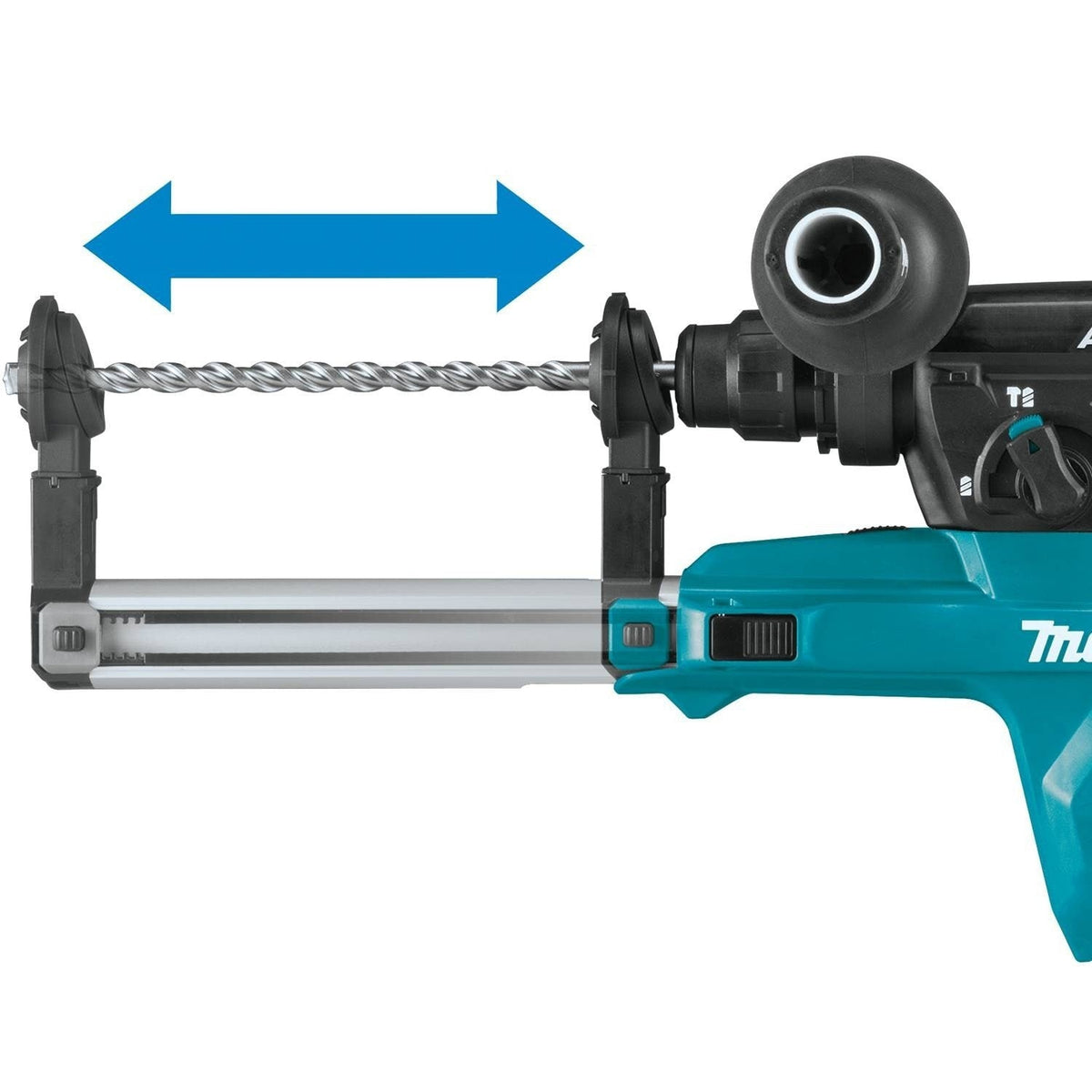 Makita HR2651 1" AVT Rotary Hammer, SDS-Plus Bits, with HEPA Extractor