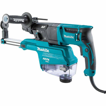 Makita HR2653 1" SDS-PLUS AVT Rotary Hammer, HEPA Dust Extractor (Pistol Grip)