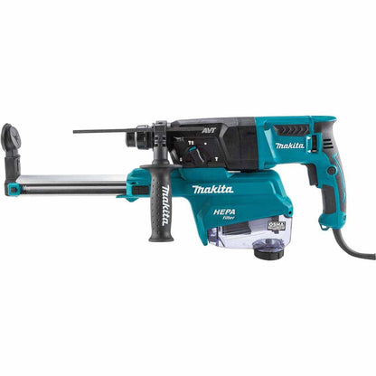 Makita HR2653 1" SDS-PLUS AVT Rotary Hammer, HEPA Dust Extractor (Pistol Grip)