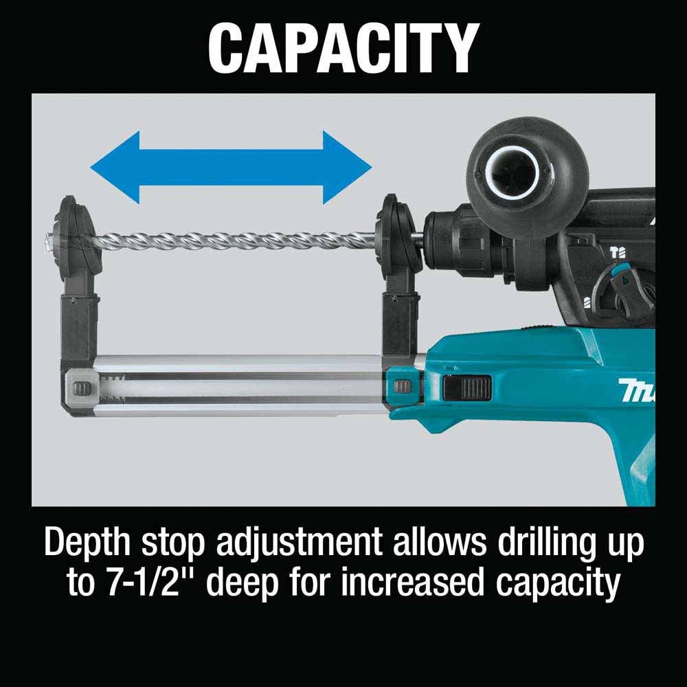 Makita HR2653 1" SDS-PLUS AVT Rotary Hammer, HEPA Dust Extractor (Pistol Grip)